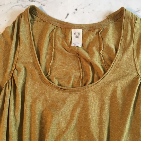 Free People Nori Top in Moss - Picture 3 of 4
